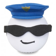 Coolballs Cool Cop Police Car Antenna Topper / Auto Dashboard Buddy (Fat Antenna) 